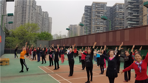 “健康中国·一起舞吧”中国广场舞公益行（成都高新站）