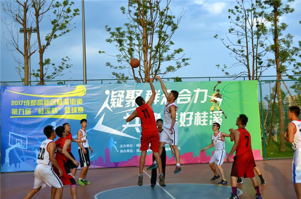 2017年成都高新区桂溪街道第九届“桂溪杯”篮球赛