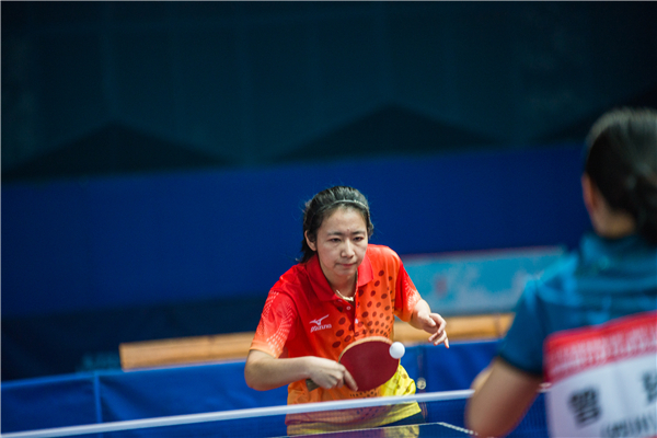 2017年全国金融系统第三届职工运动会邮储银行乒乓球选拔赛