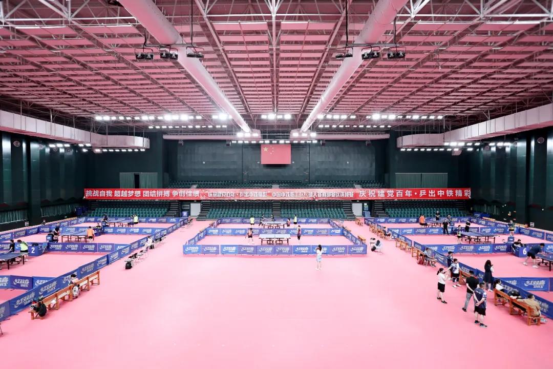 “庆祝建党百年·乒出中铁精彩”  中国中铁职工乒乓球大赛西部赛区选拔赛